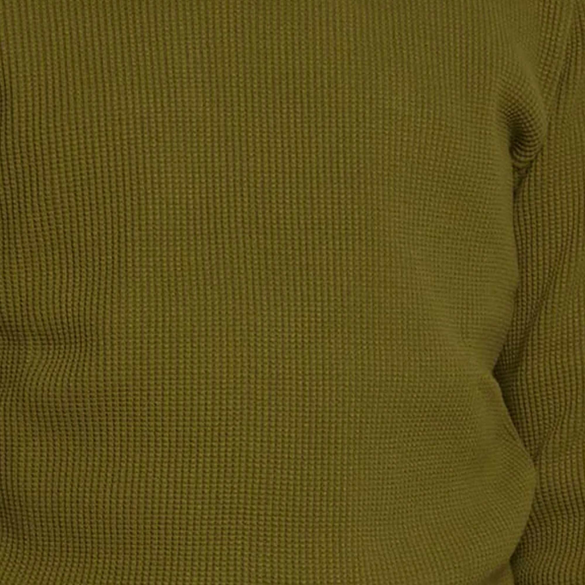 Nigel Cabourn Waffle Turtleneck - Green