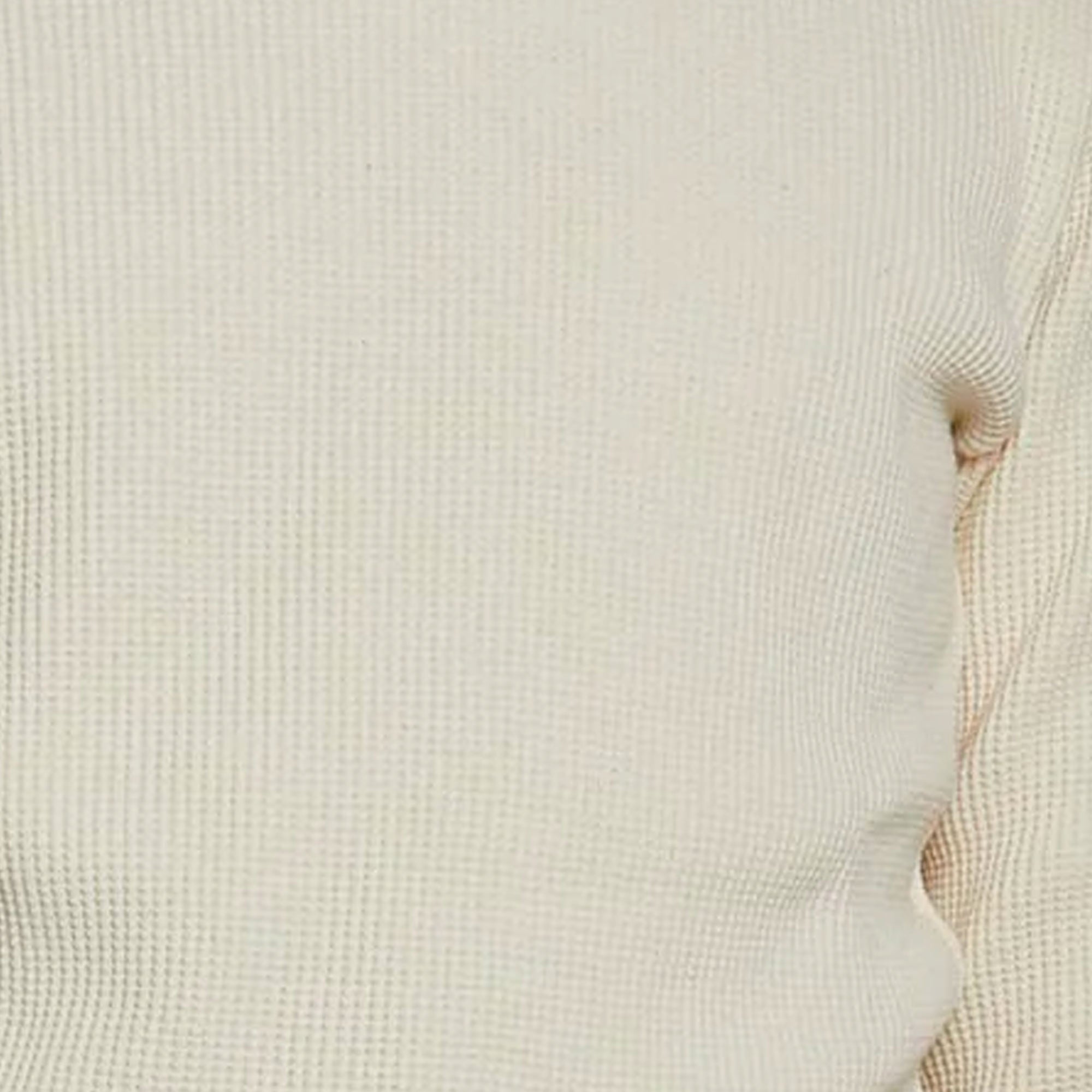 Nigel Cabourn Waffle Turtleneck - Ivory