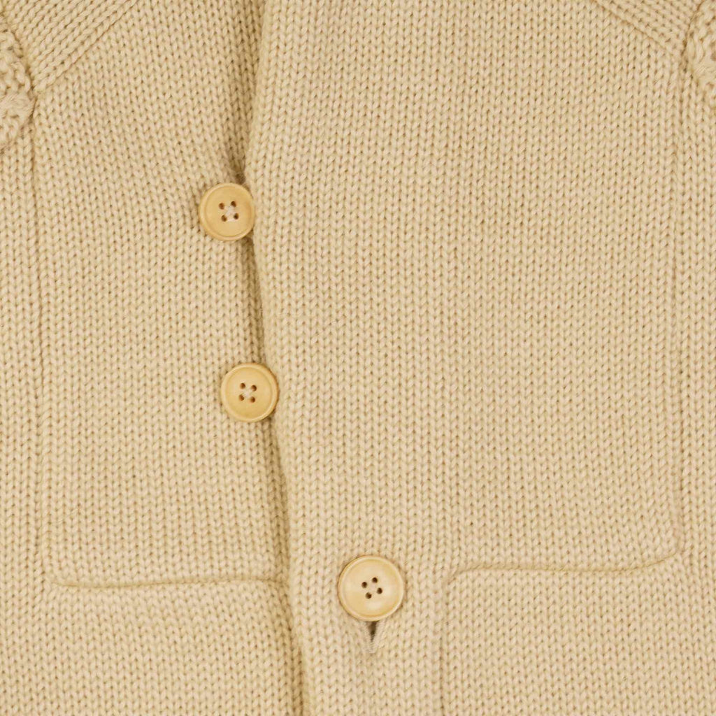 Nigel Cabourn Fisherman Cardigan - Ivory