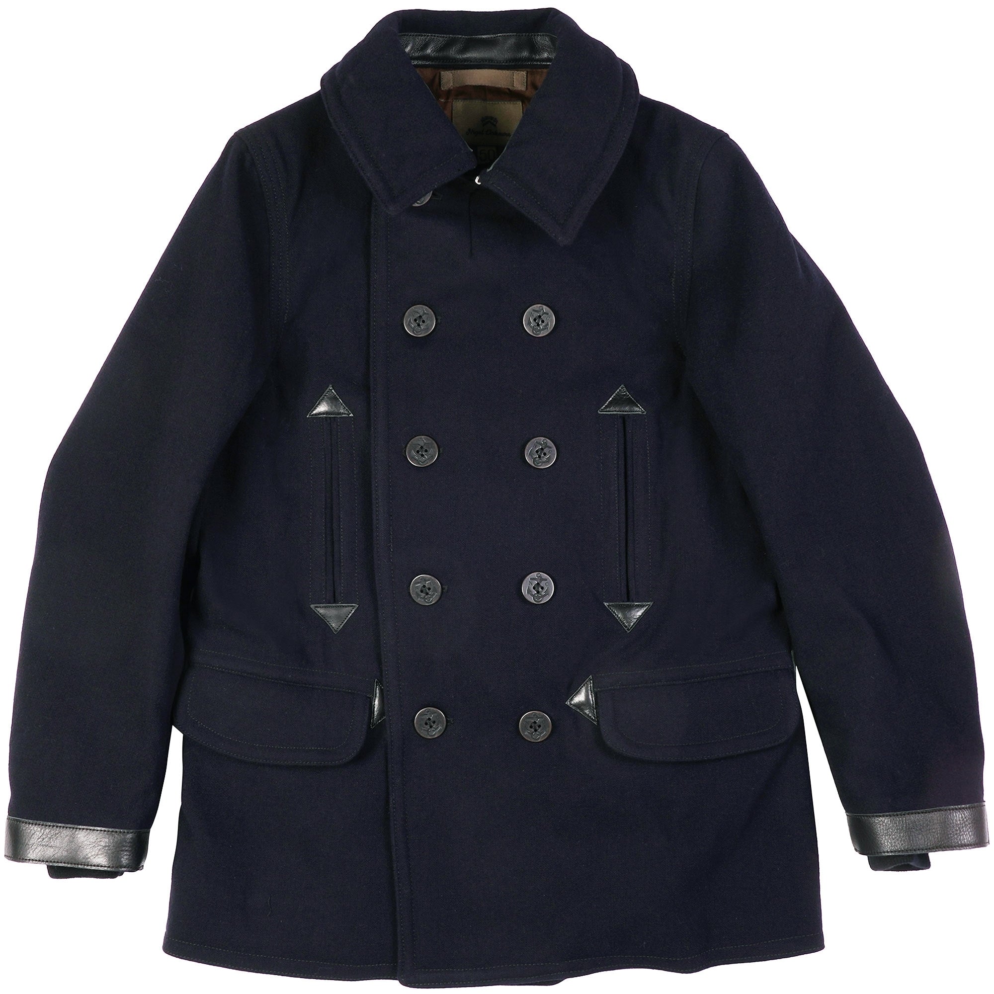Nigel Cabourn 40's U.S. Navy Pea Coat - Dark Navy – Stuarts London