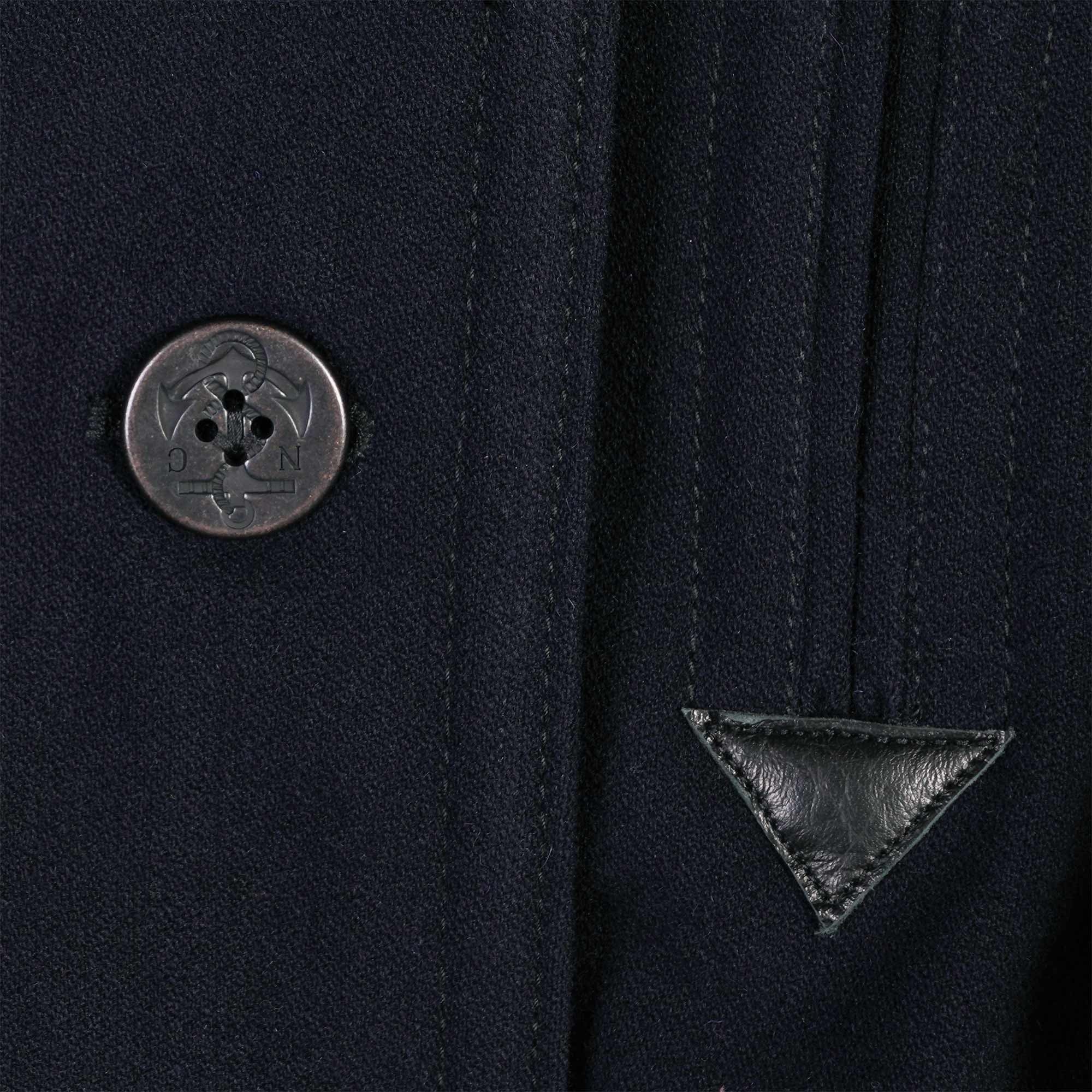 Nigel Cabourn 40's U.S. Navy Pea Coat - Dark Navy