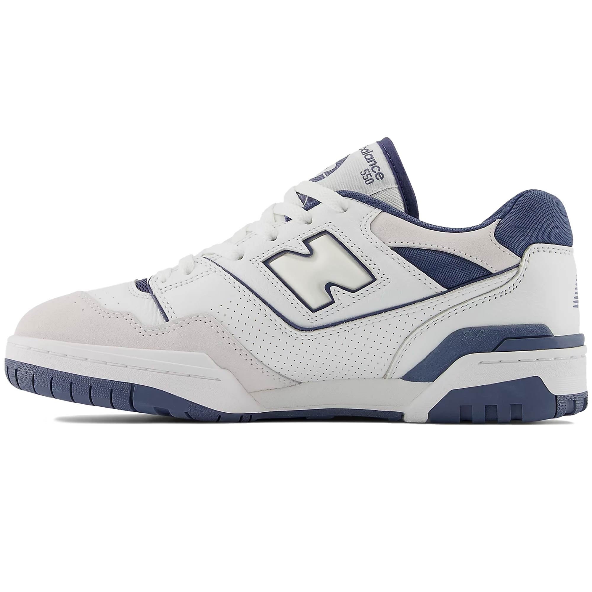 New Balance Unisex 550s - White and Navy