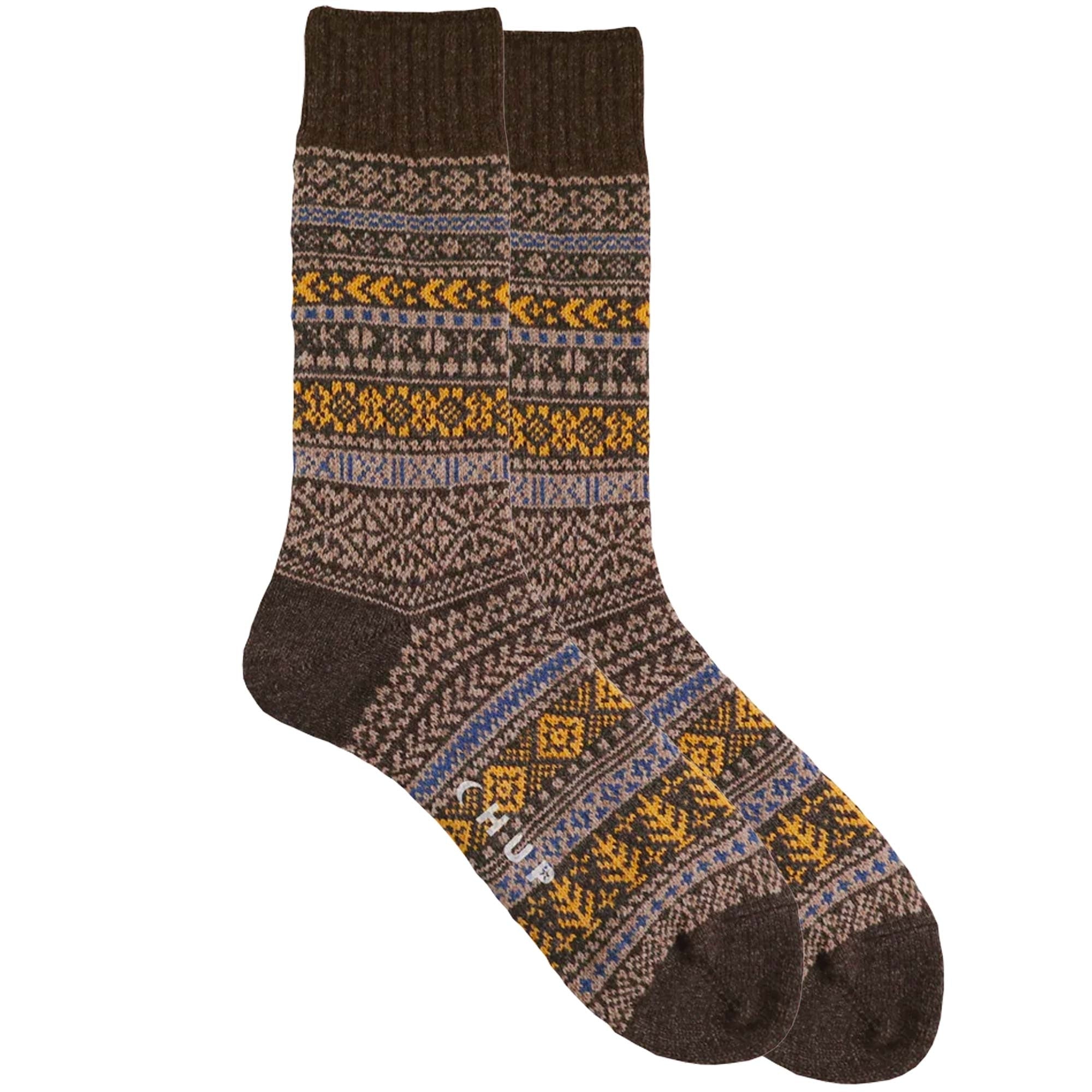Chup Socks Quiet Forest - Brown Mix