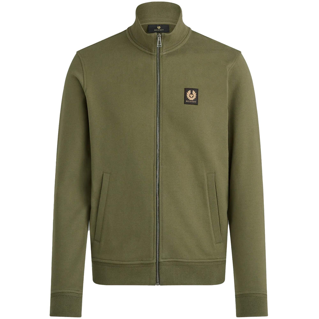 Belstaff Full Zip Sweatshirt - True Olive