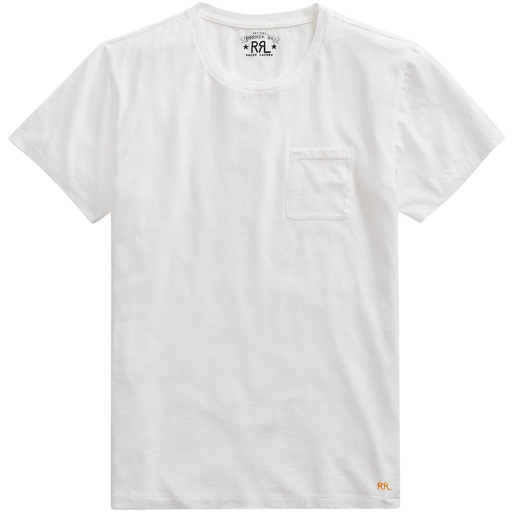 Jersey Pocket T-Shirt - White