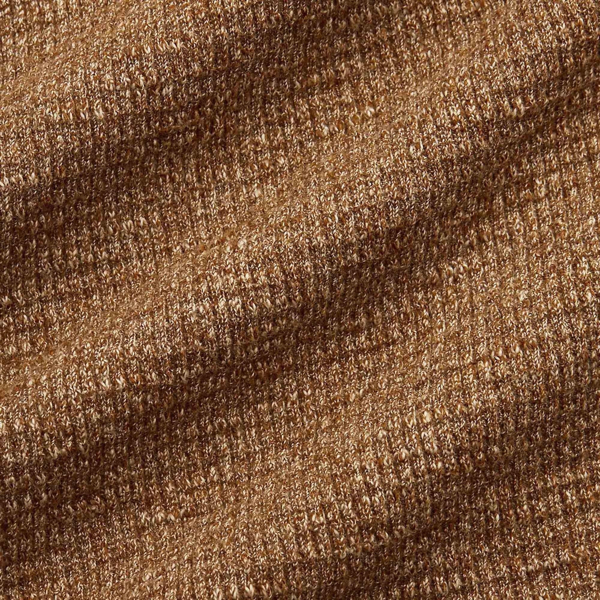 RRL by Ralph Lauren Waffle-Knit Henley Shirt - Khaki