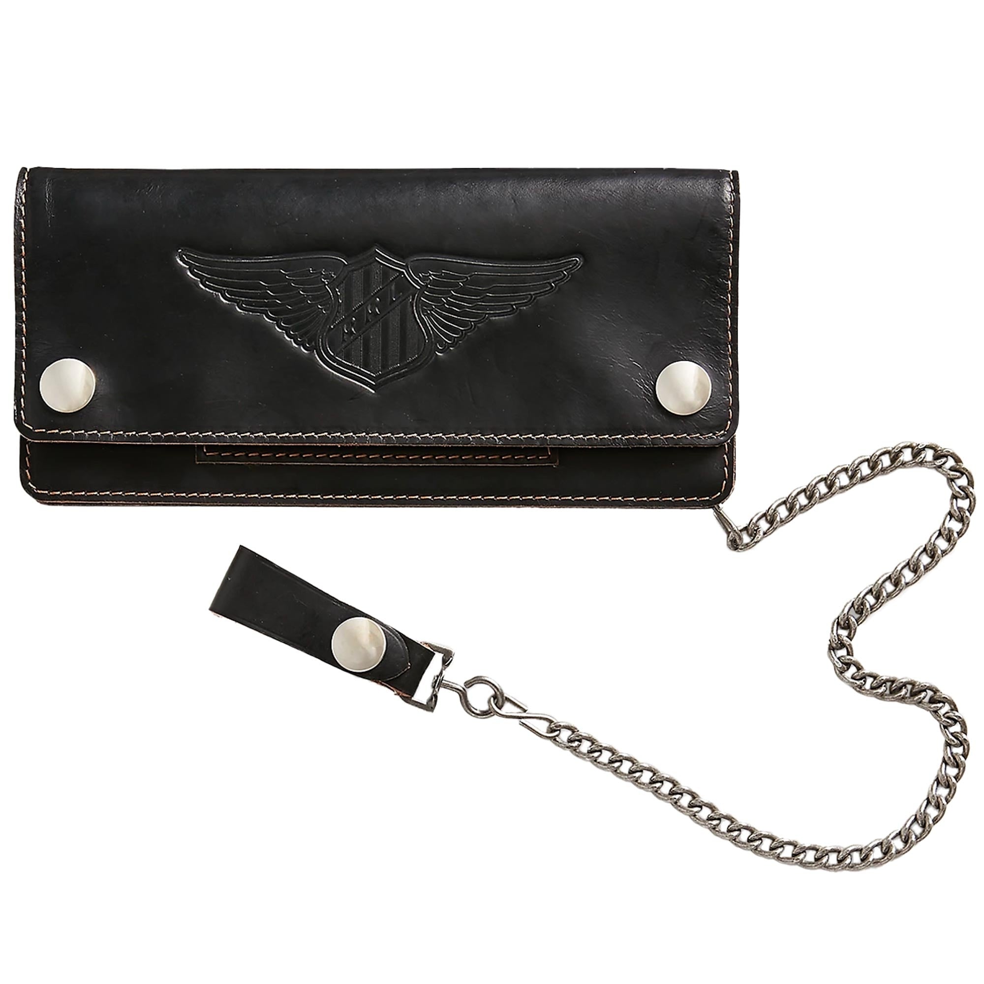 RRL By Ralph Lauren Leather Chain Wallet - 417833639001 – Stuarts