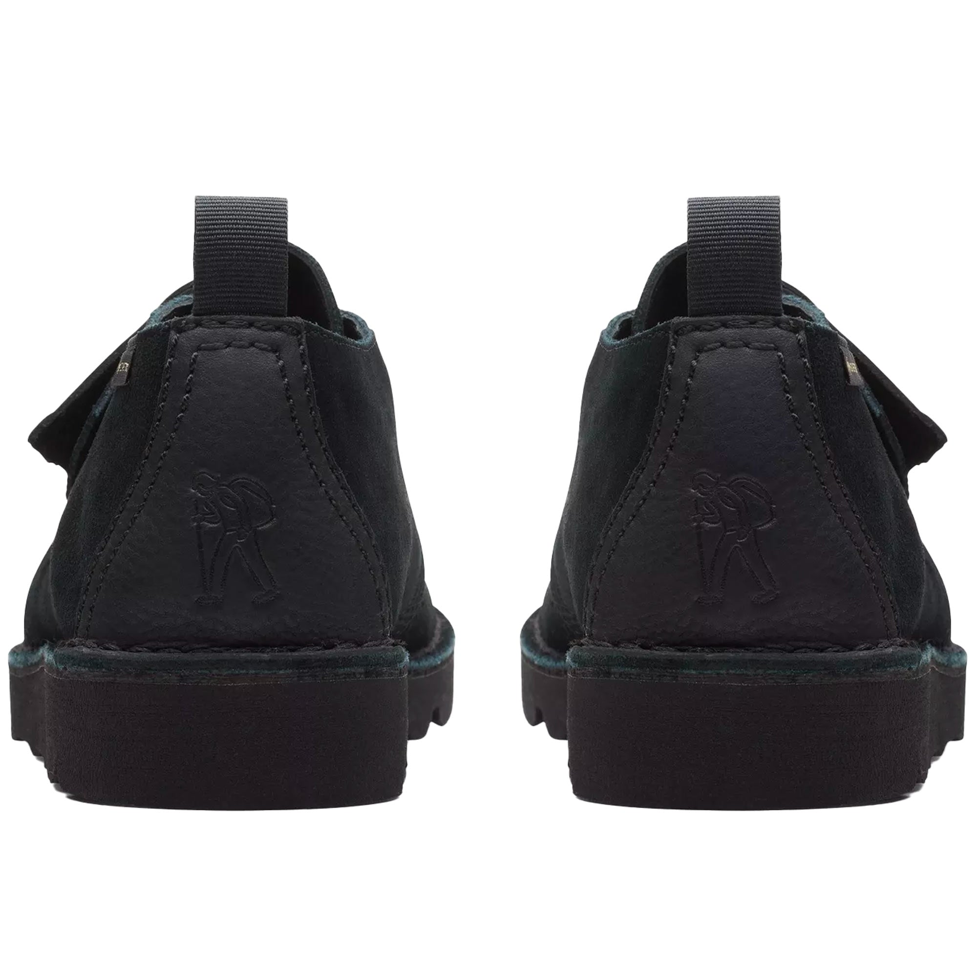 Clarks Originals Desert Trek Gore-Tex - Black Suede – Stuarts London