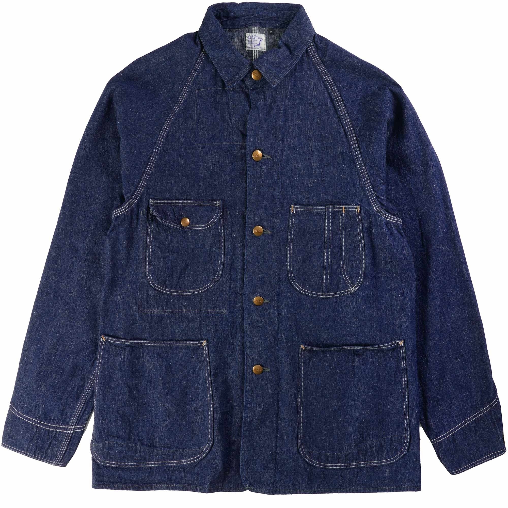 OrSlow 1950s Coverall Denim Jacket - One Wash – Stuarts London