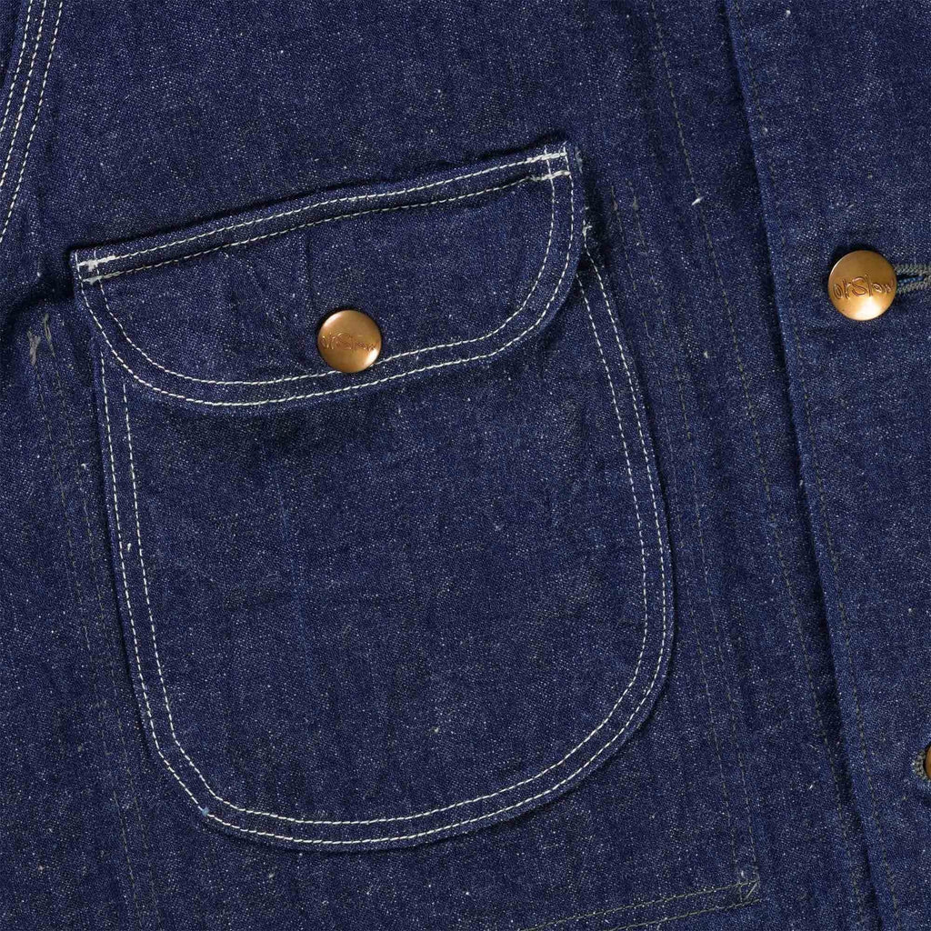 1950s Coverall Denim Jacket - One Wash