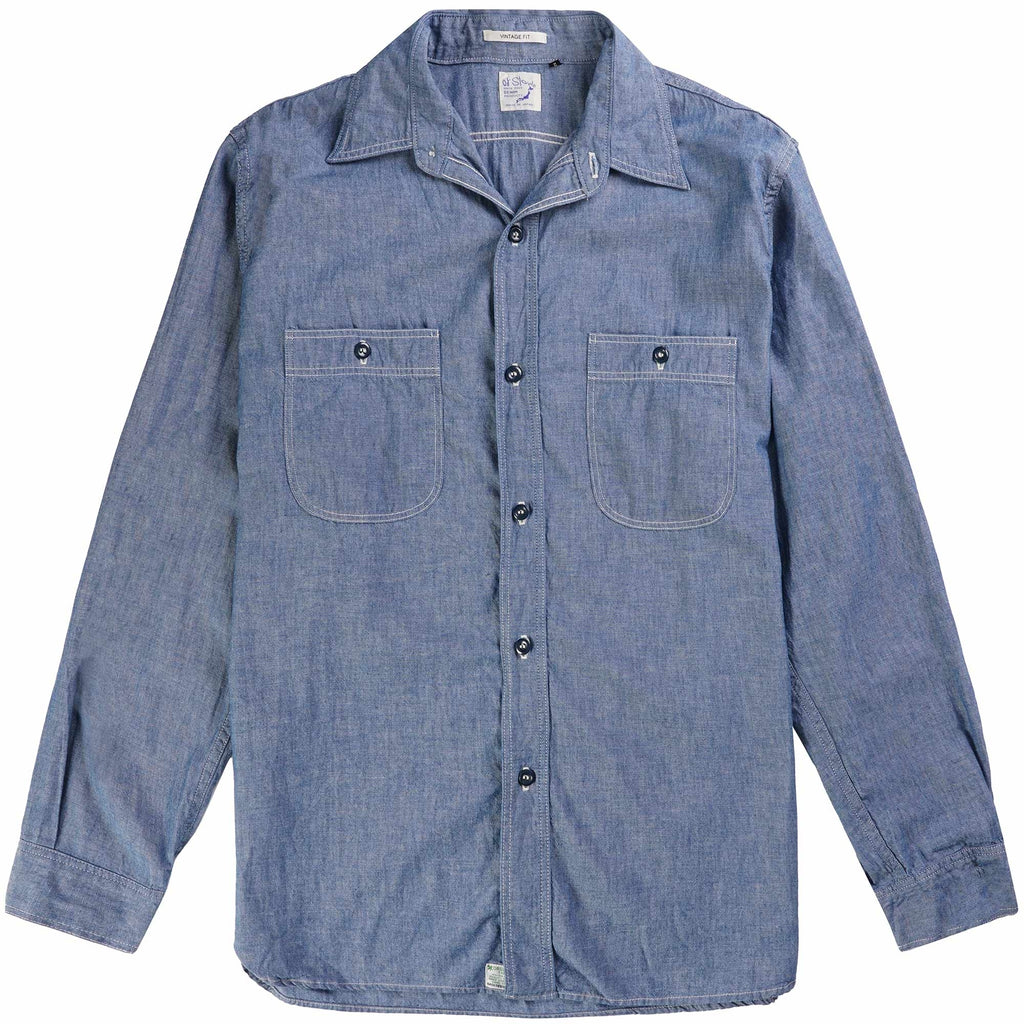 OrSlow Work Shirt - Chambray