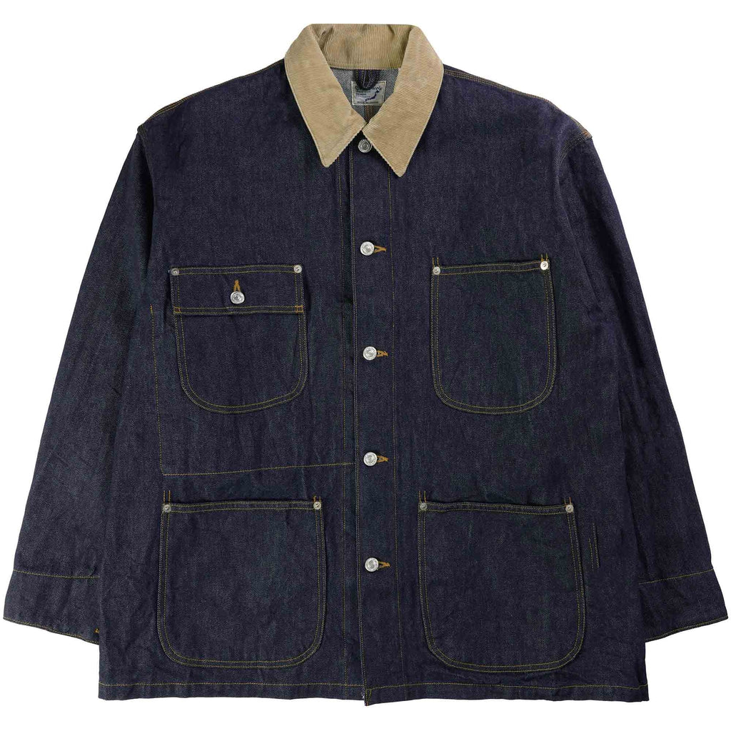 Loose Fit Oxford Coverall - One Wash