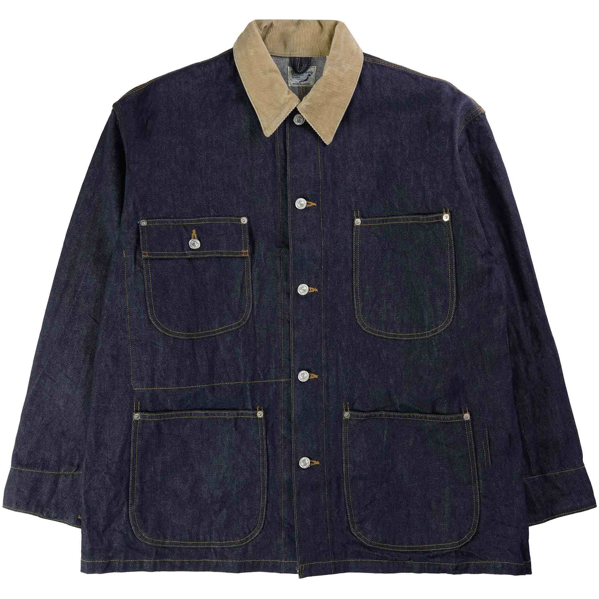 Loose Fit Oxford Coverall - One Wash