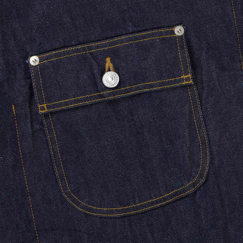 Loose Fit Oxford Coverall - One Wash