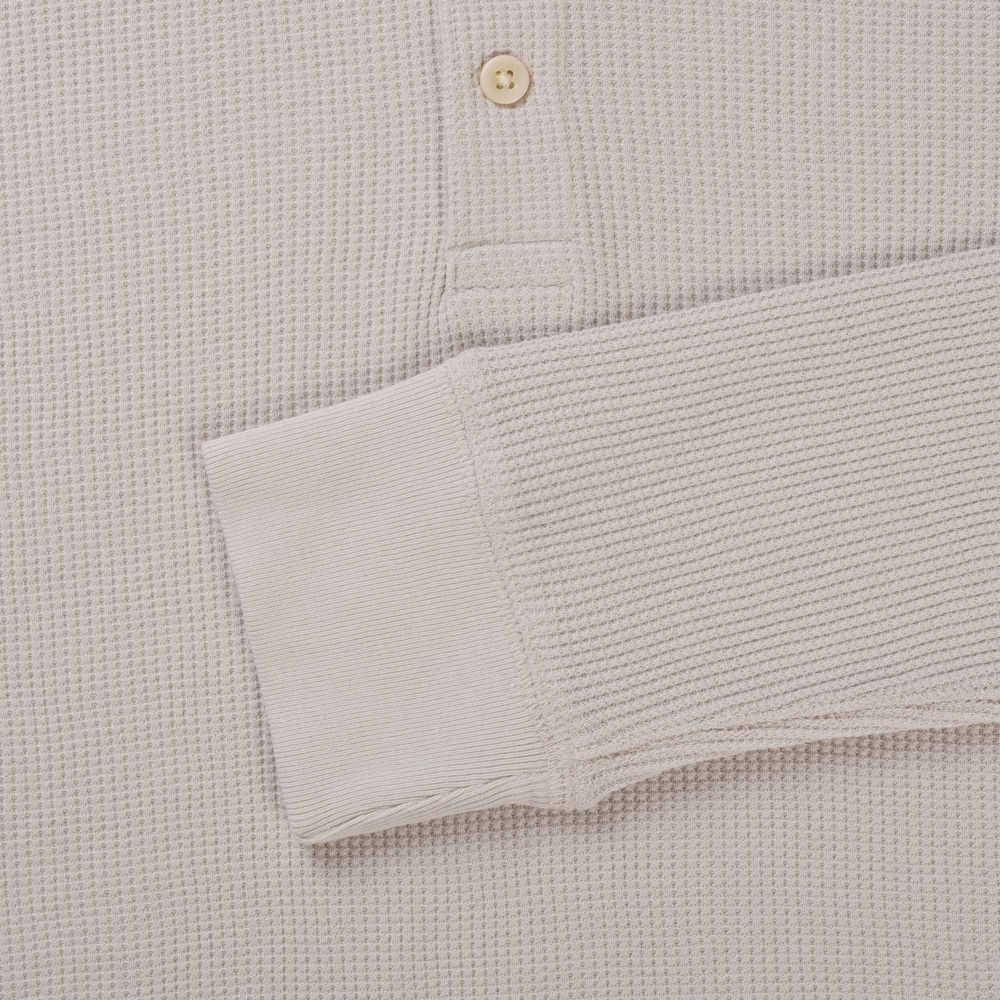 Levi's® Long Sleeve Thermal Henley Tee - Rainy Day