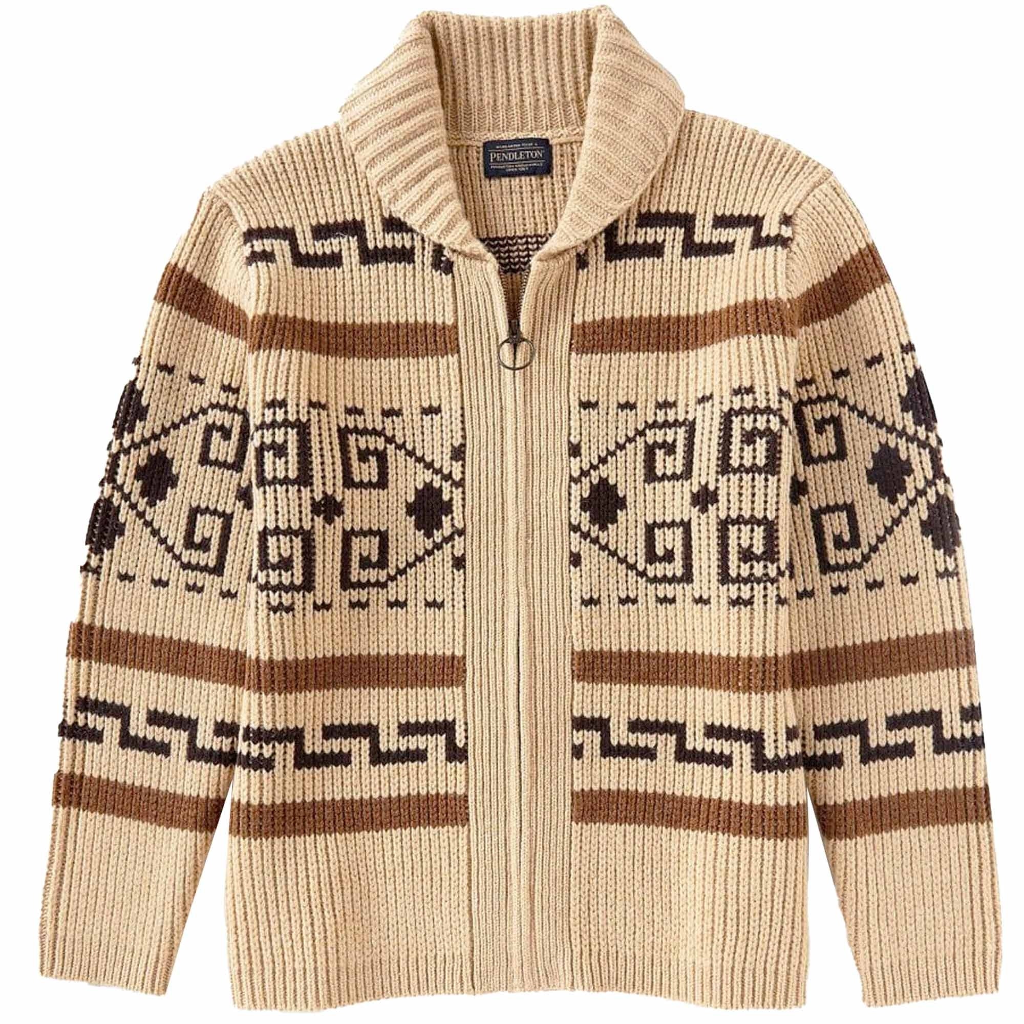 Original Westerley Cardigan - Tan & Brown