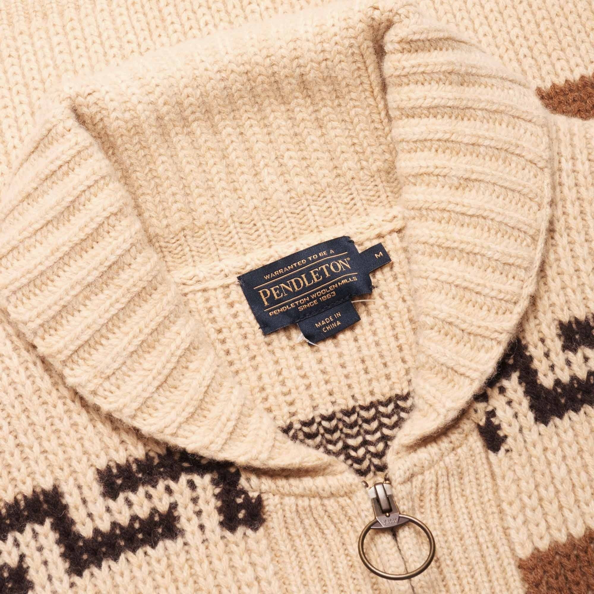Original Westerley Cardigan - Tan & Brown