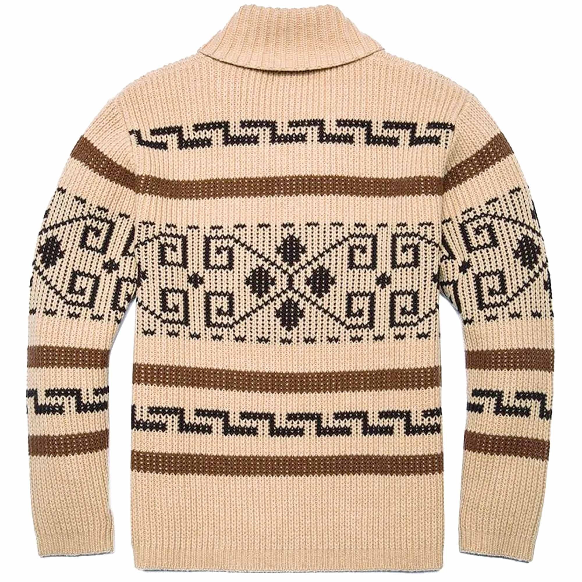 Original Westerley Cardigan - Tan & Brown