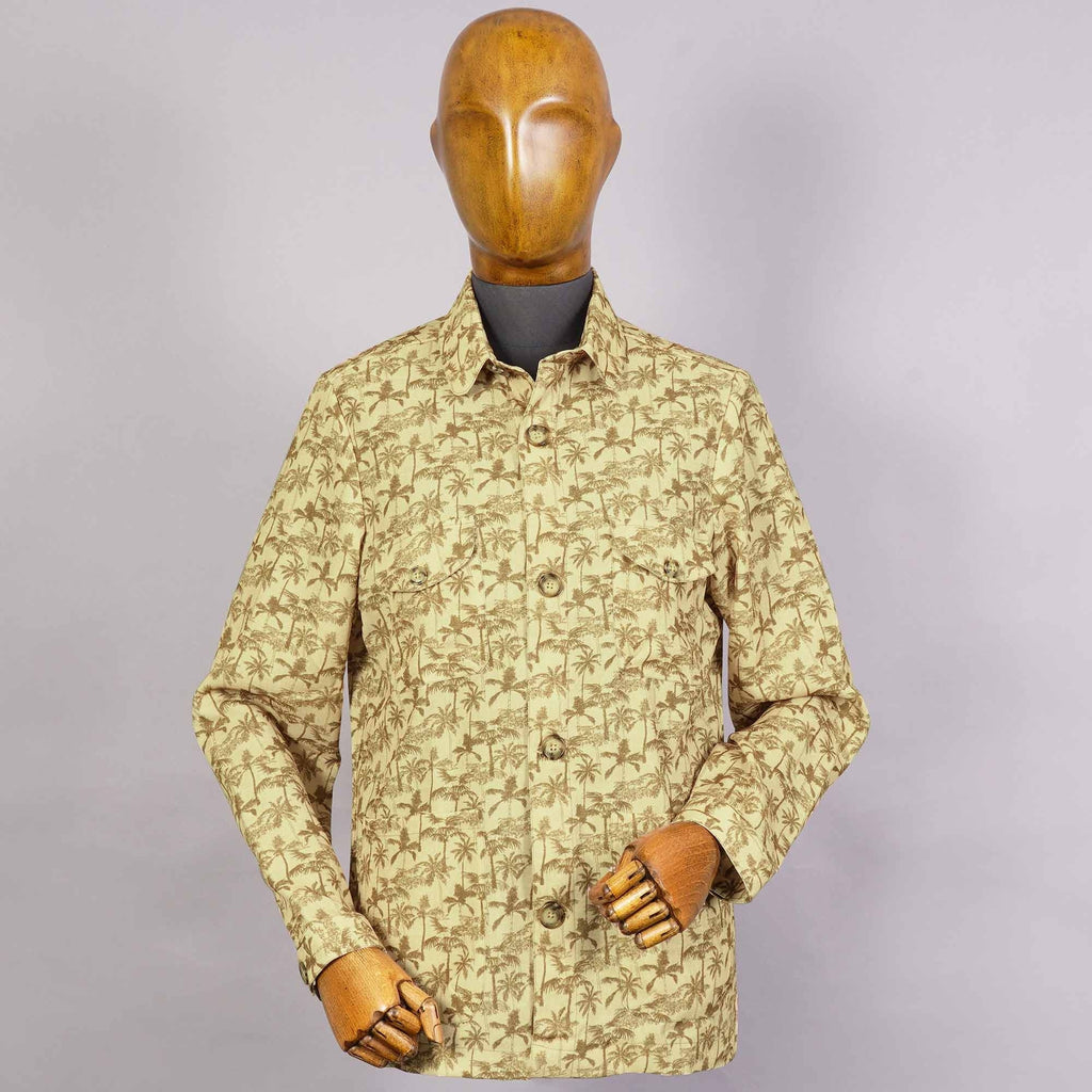 None Of The Above Tessuto Over Jacket - Gold