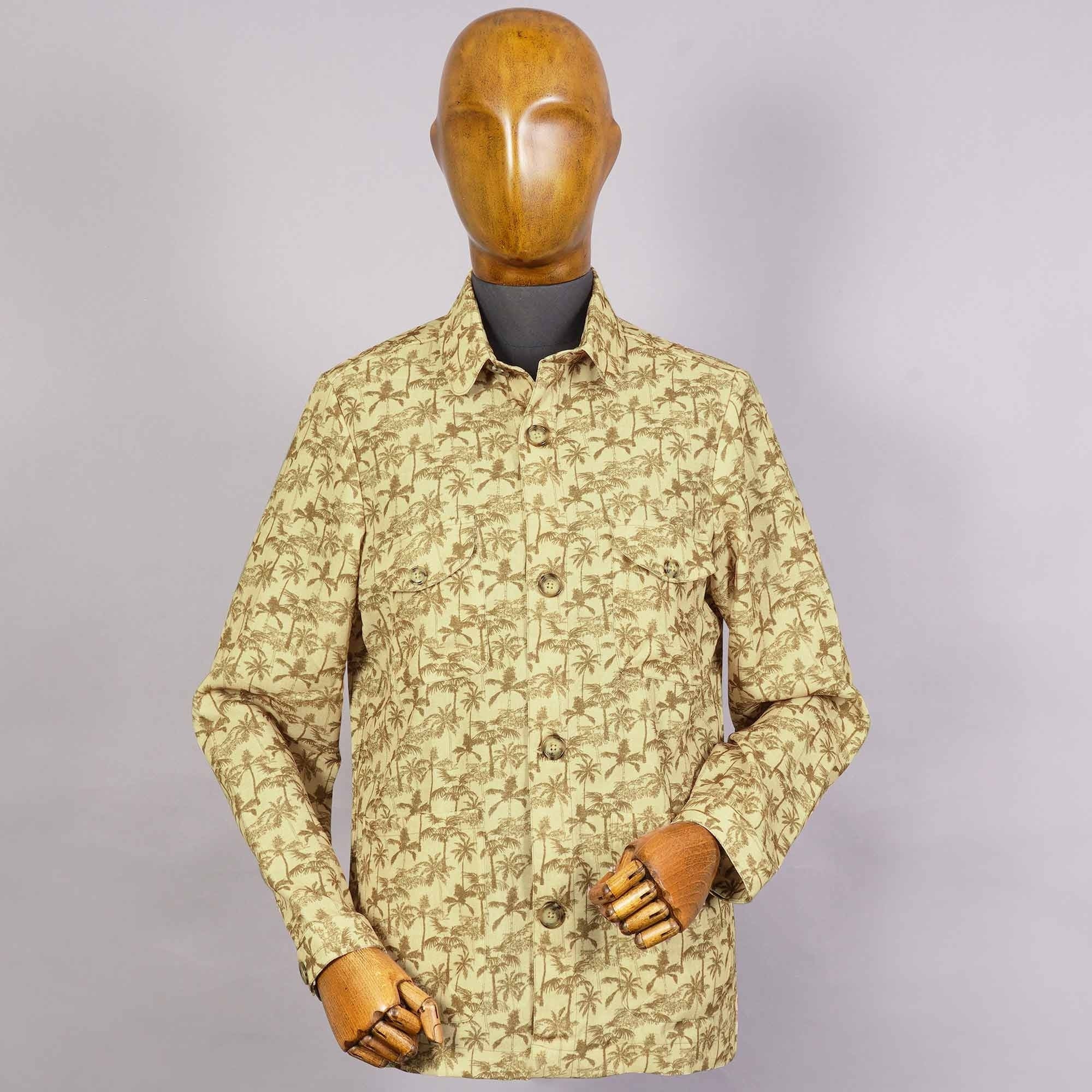 None Of The Above Tessuto Over Jacket - Gold