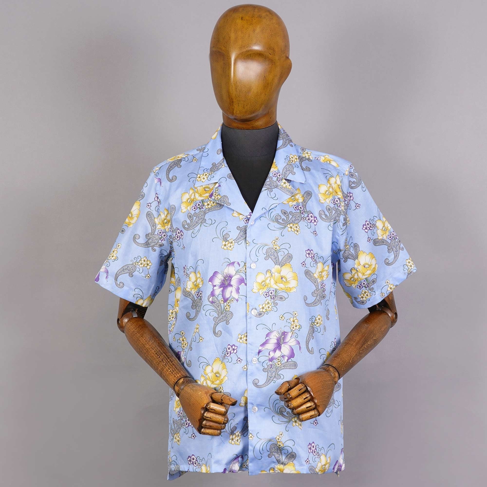 None Of The Above Camicia Bowling Shirt - Blue