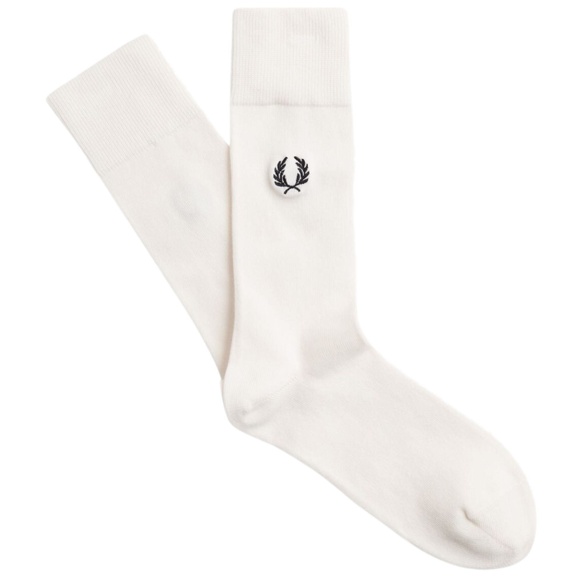 Fred Perry Classic Laurel Wreath Sock - White