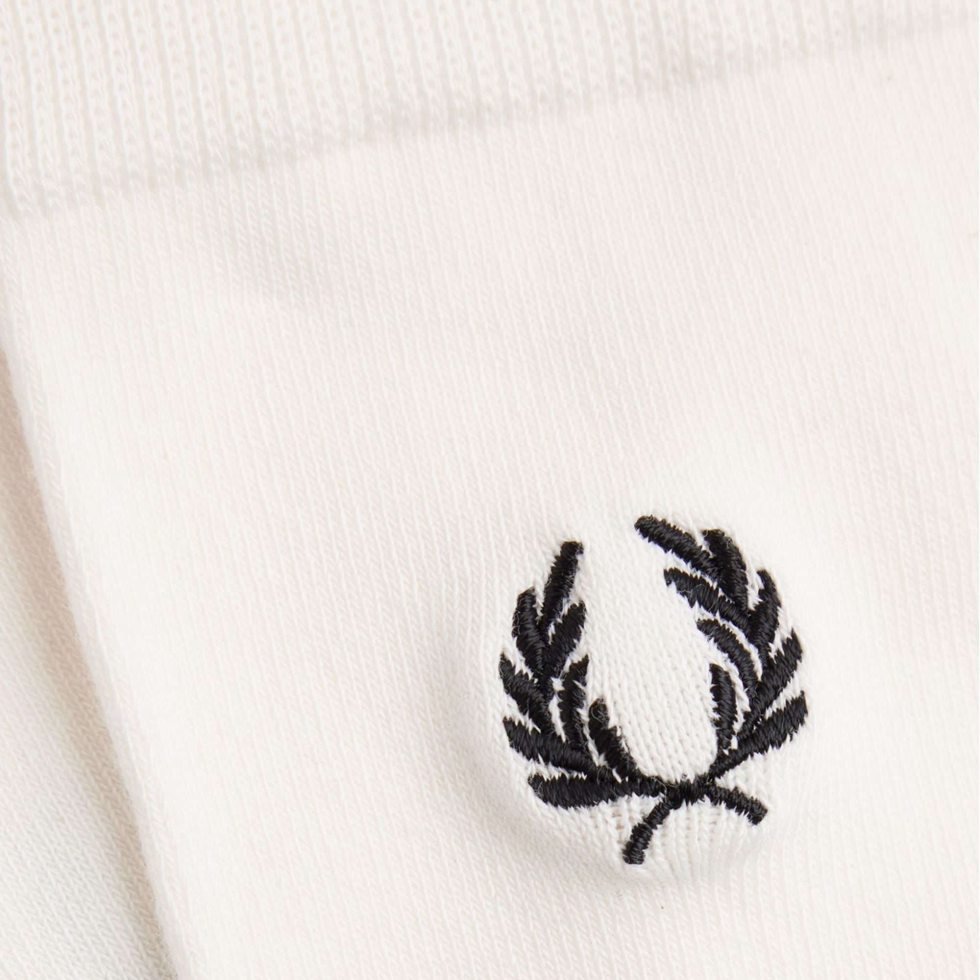 Fred Perry Classic Laurel Wreath Sock - White