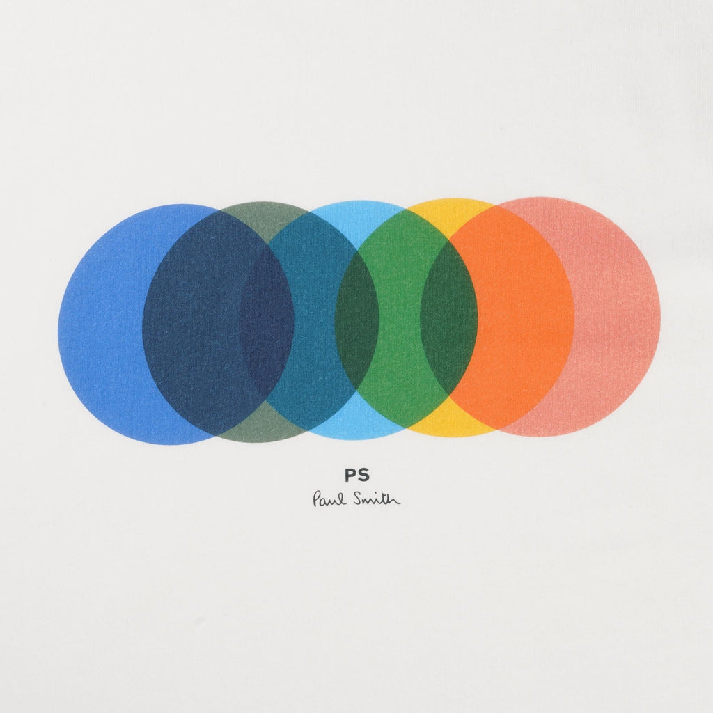 Circles Graphic T-Shirt - White – Stuarts London