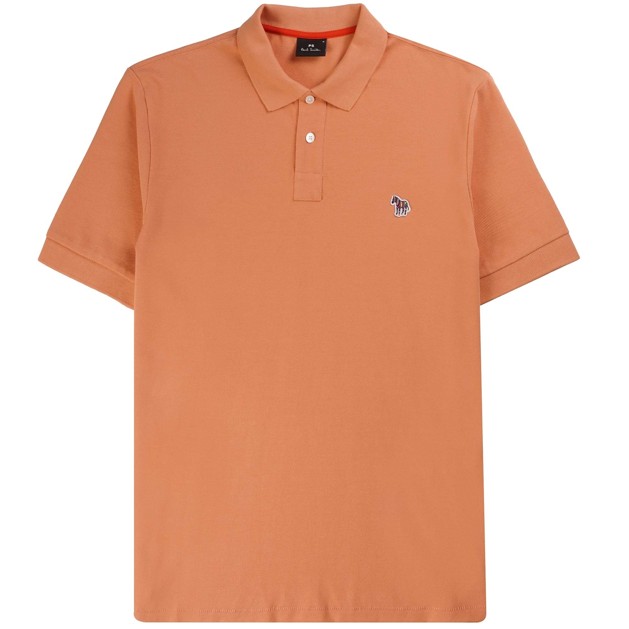 Paul Smith Zebra Logo Polo Shirt - Peach – Stuarts London