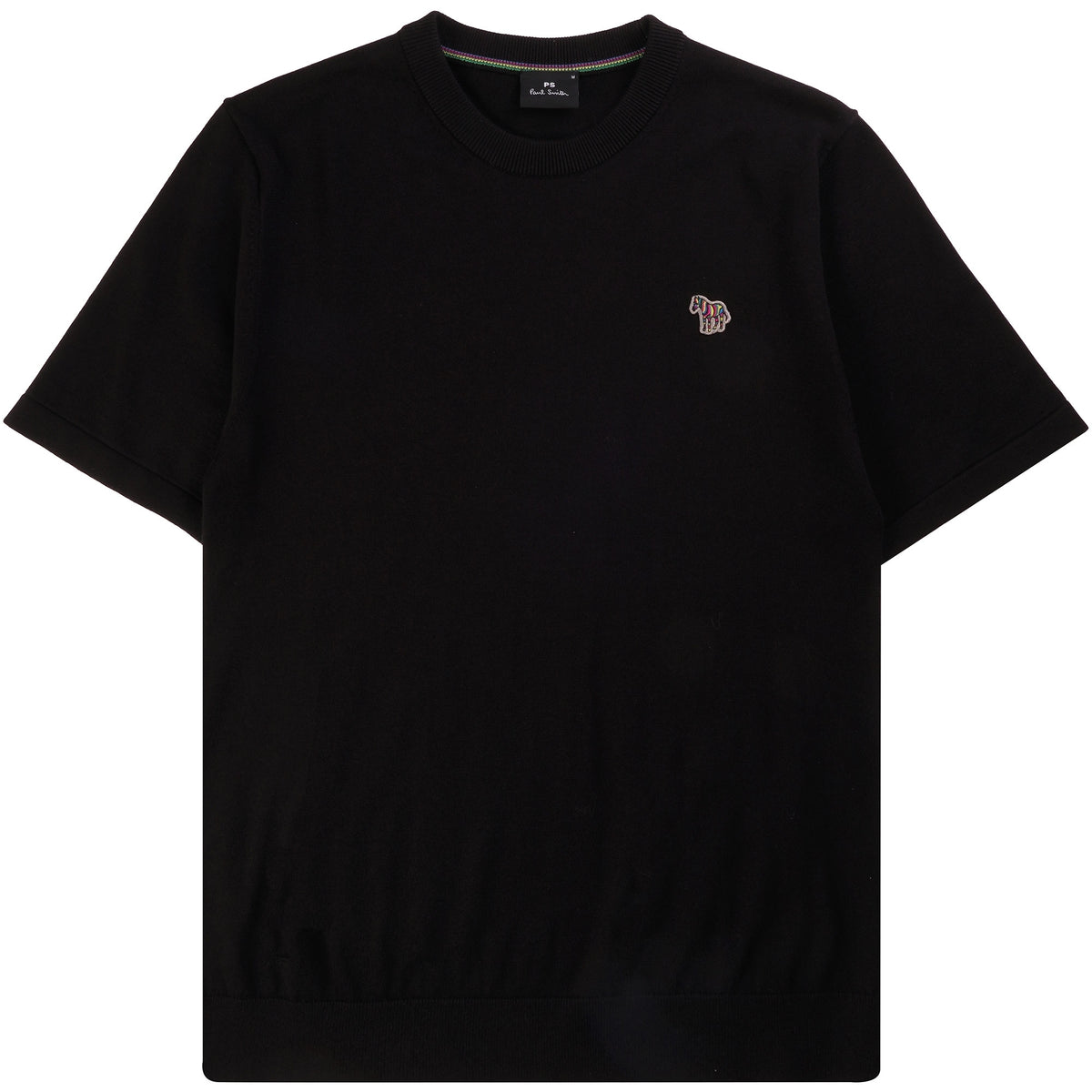 Paul Smith Knitted Zebra Logo T-Shirt - Black – Stuarts London