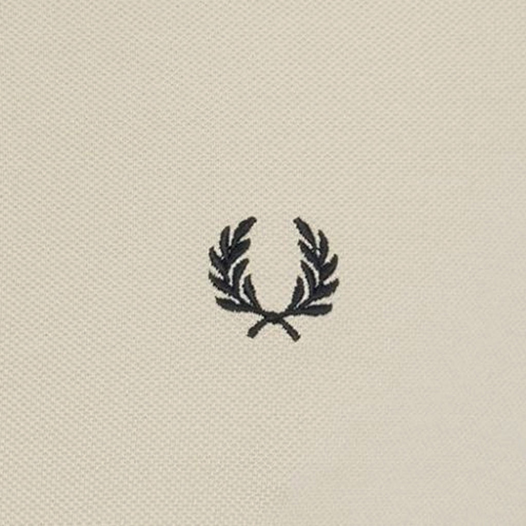 Fred Perry M3600 Twin Tipped Polo Shirt - Oatmeal