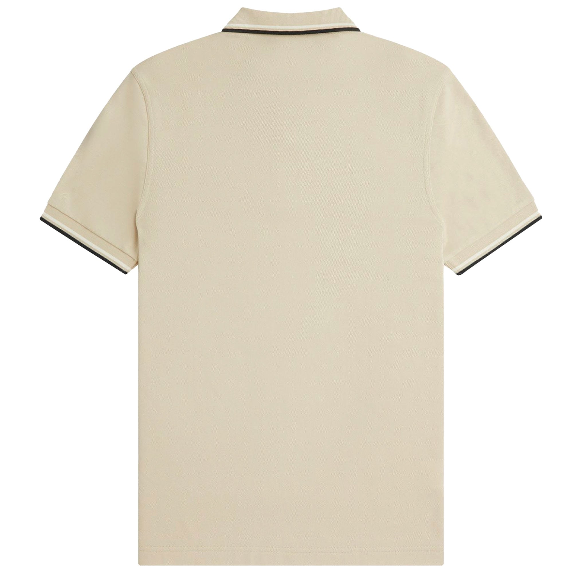 Fred Perry M3600 Twin Tipped Polo Shirt - Oatmeal