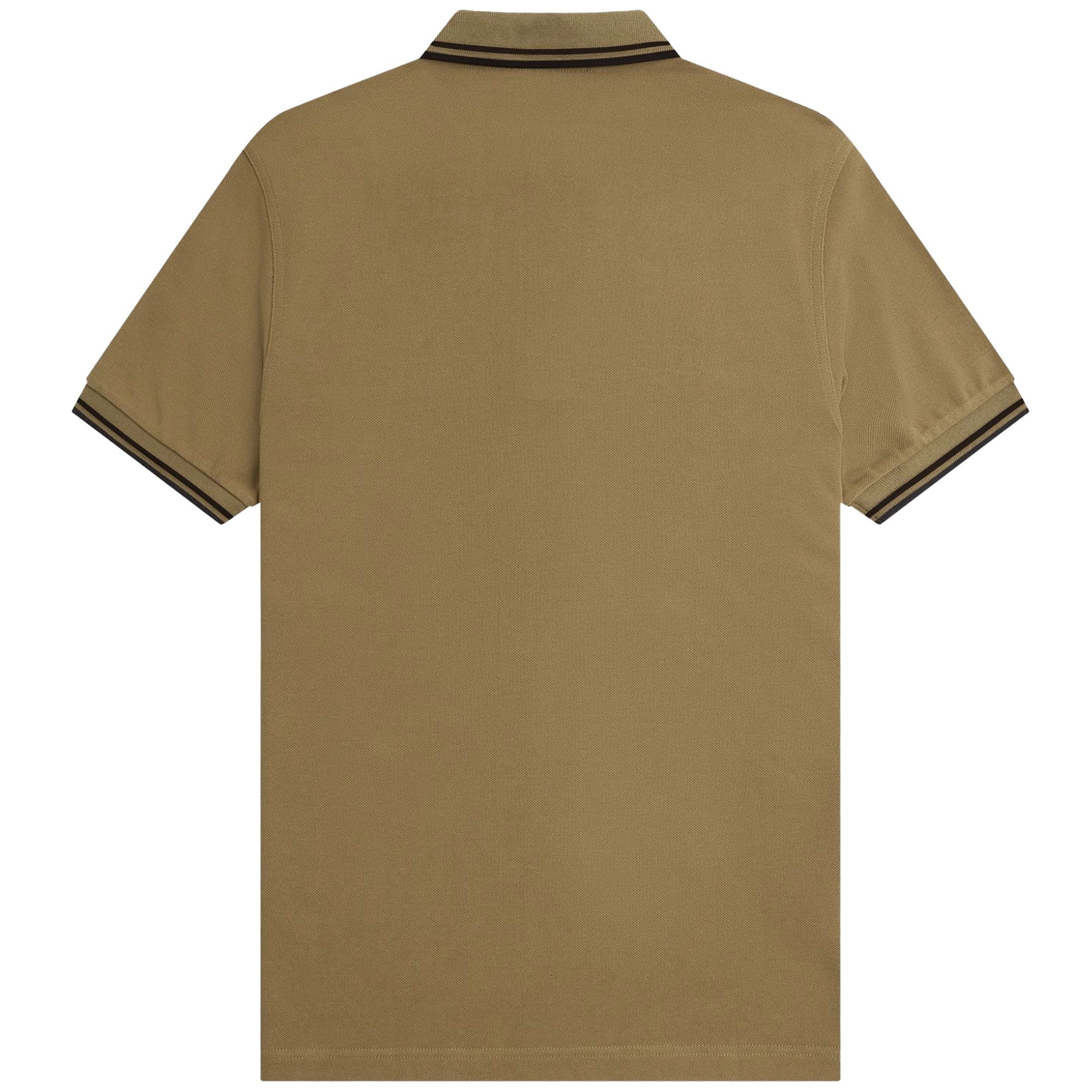 Fred Perry M3600 Twin Tipped Polo Shirt - Warm Stone