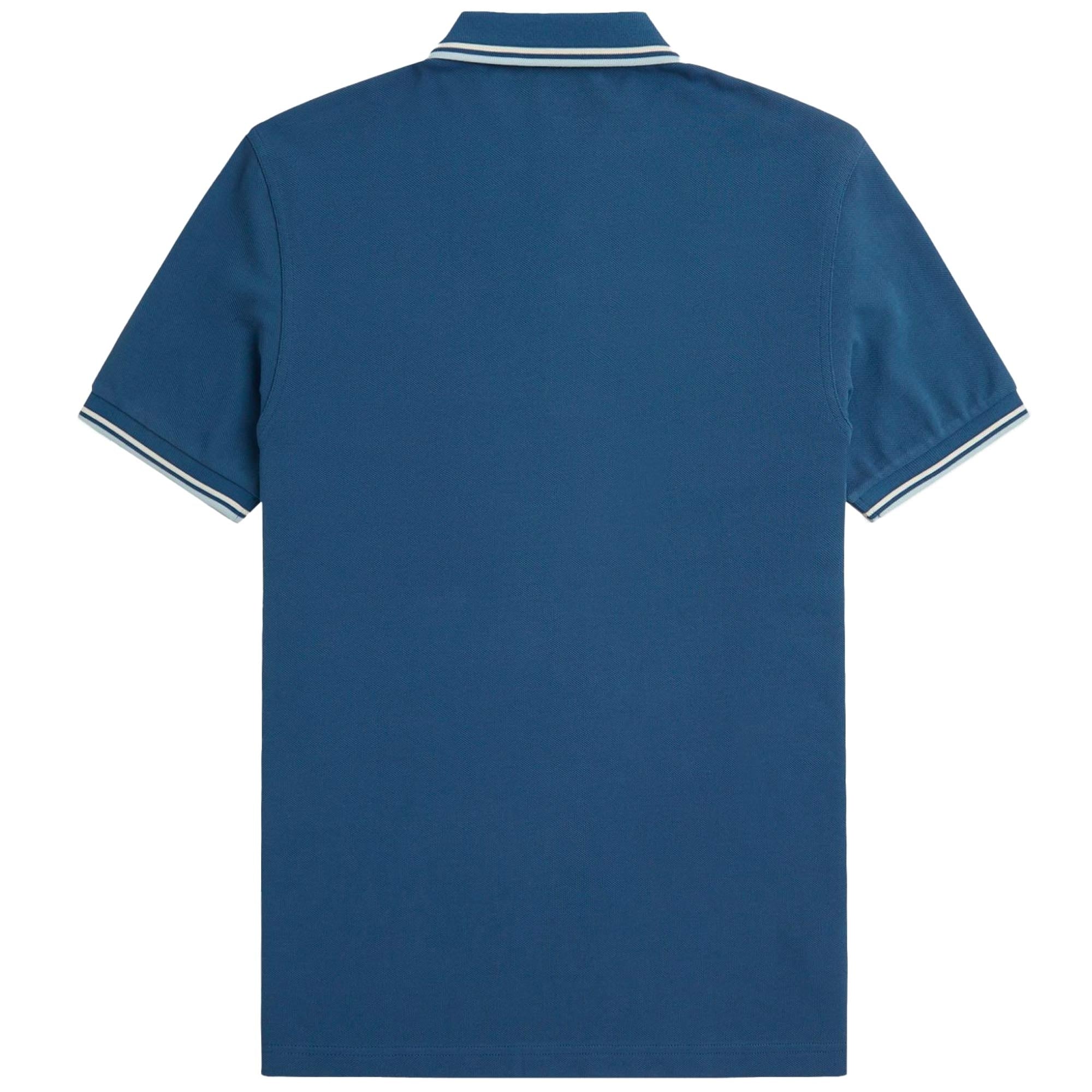 Fred Perry M3600 Twin Tipped Polo Shirt - Midnight Blue