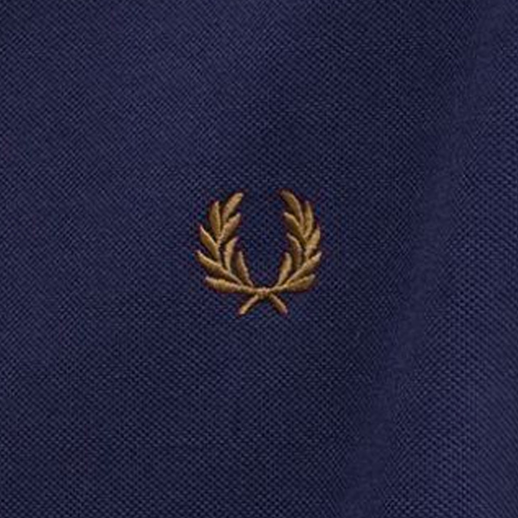 Fred Perry M3600 Twin Tipped Polo Shirt - Navy