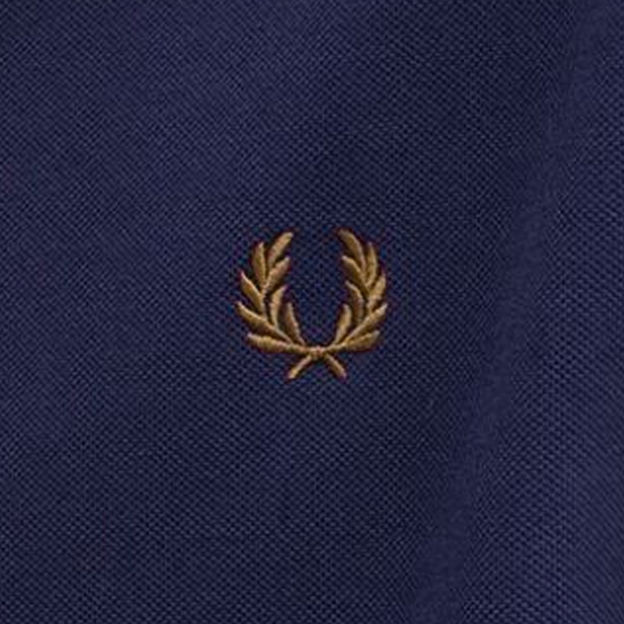 Fred Perry M3600 Twin Tipped Polo Shirt - Navy