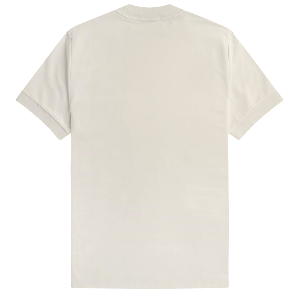 Fred Perry Loopback Jersey Pocket T-Shirt - Ecru