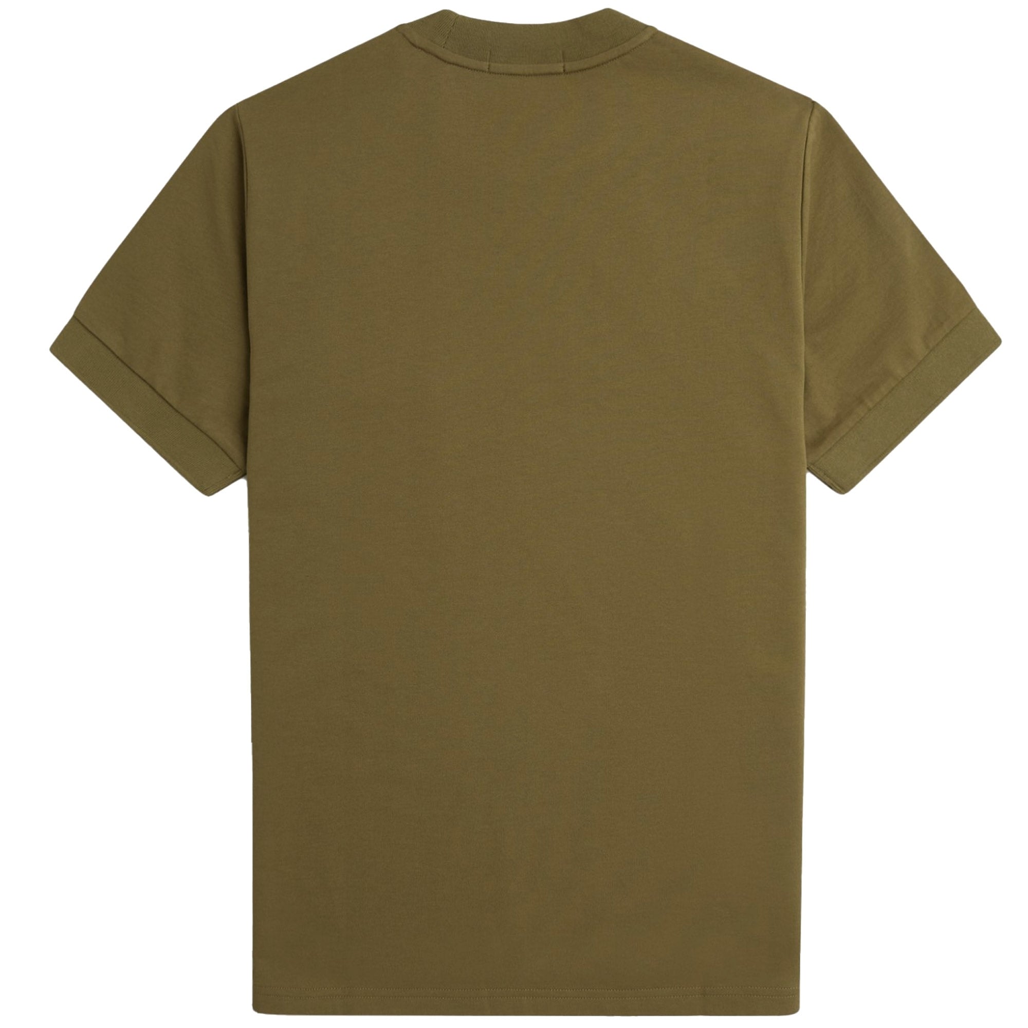Fred Perry Loopback Jersey Pocket T-Shirt - Shaded Stone