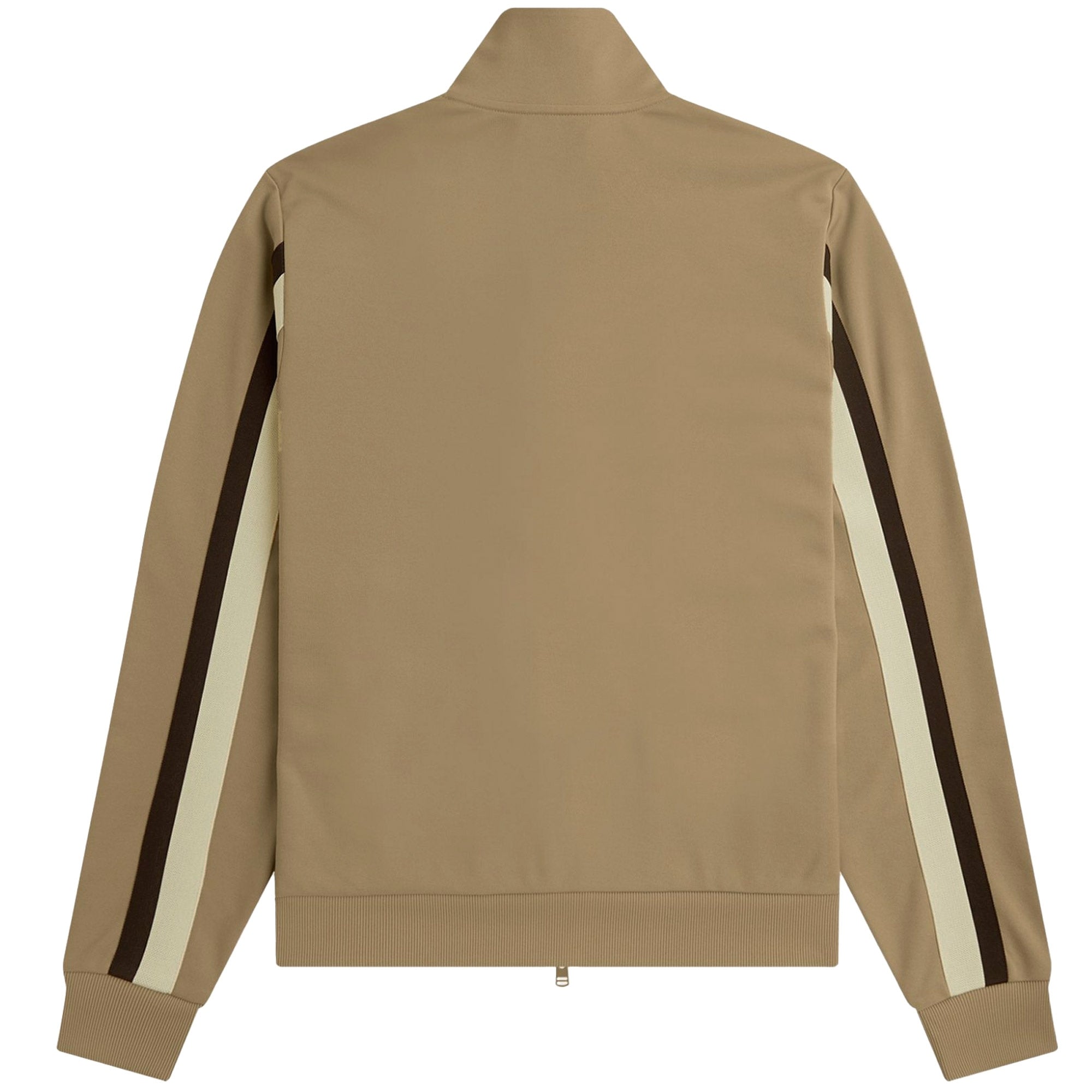 Fred Perry Tape Detail Track Jacket - Warm Stone