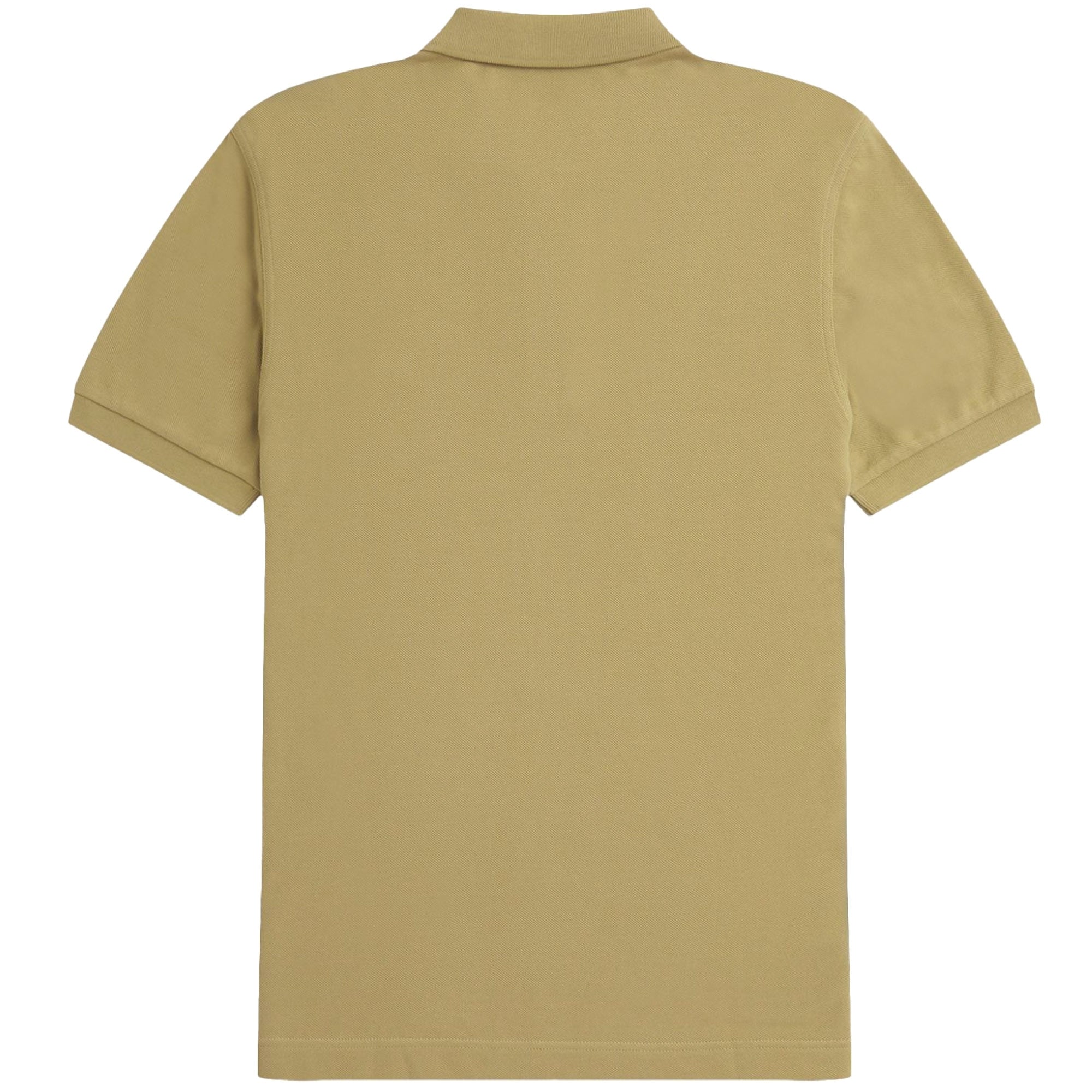 Fred Perry M7787 Zip Neck Polo Shirt - Warm Stone