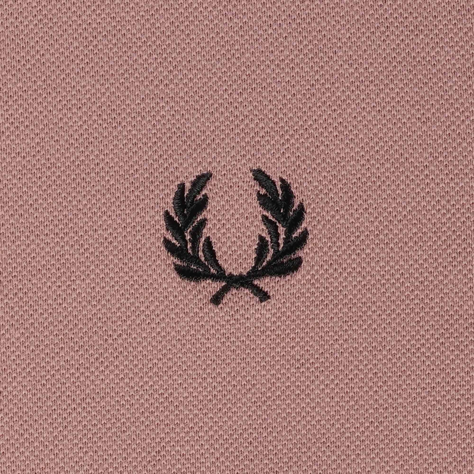 Fred Perry M3600 Twin Tipped Polo Shirt - Dark Pink