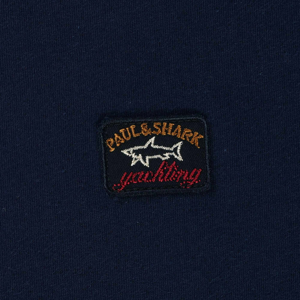 Paul and Shark Short Sleeve Cotton T-Shirt - Navy