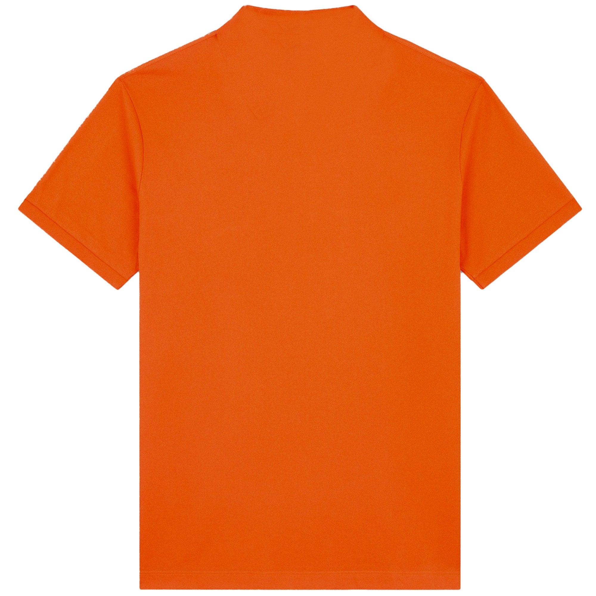 Paul and Shark Short Sleeve Cotton Polo Shirt - Flame