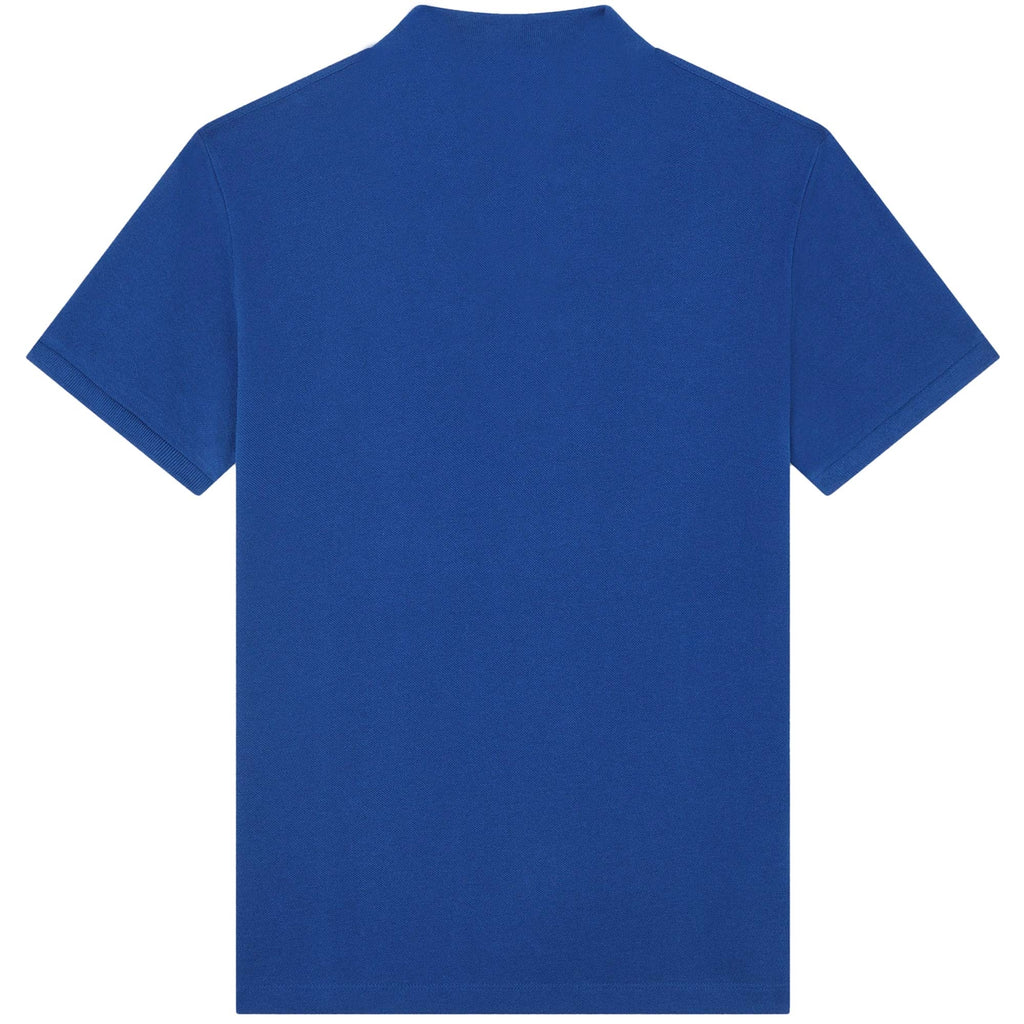 Paul and Shark Short Sleeve Cotton Polo Shirt - Blue