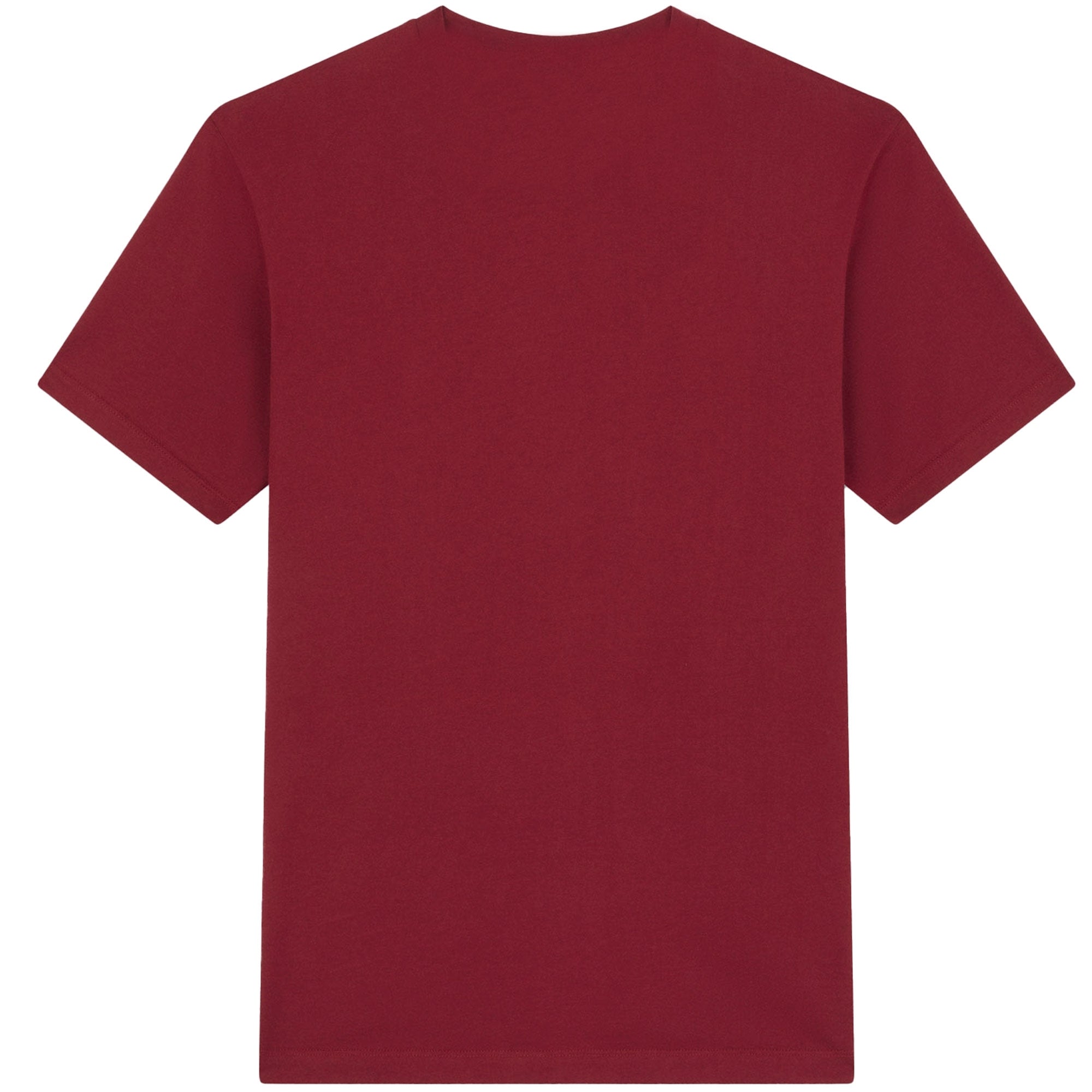 Paul and Shark Short Sleeve Cotton T-Shirt - Burgundy
