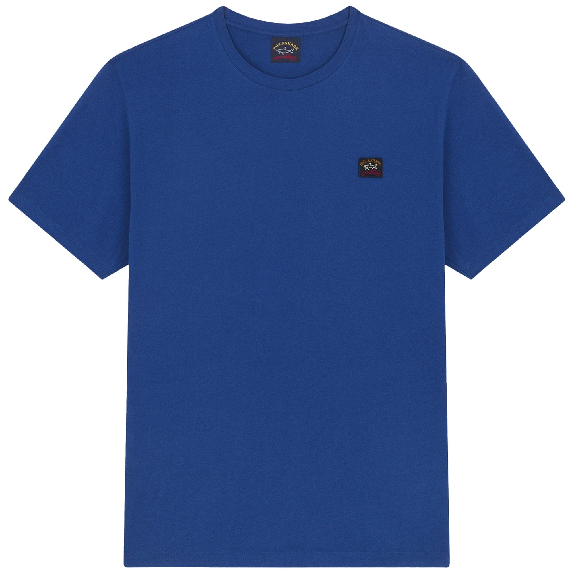 Paul and Shark Short Sleeve Cotton T-Shirt - Blue