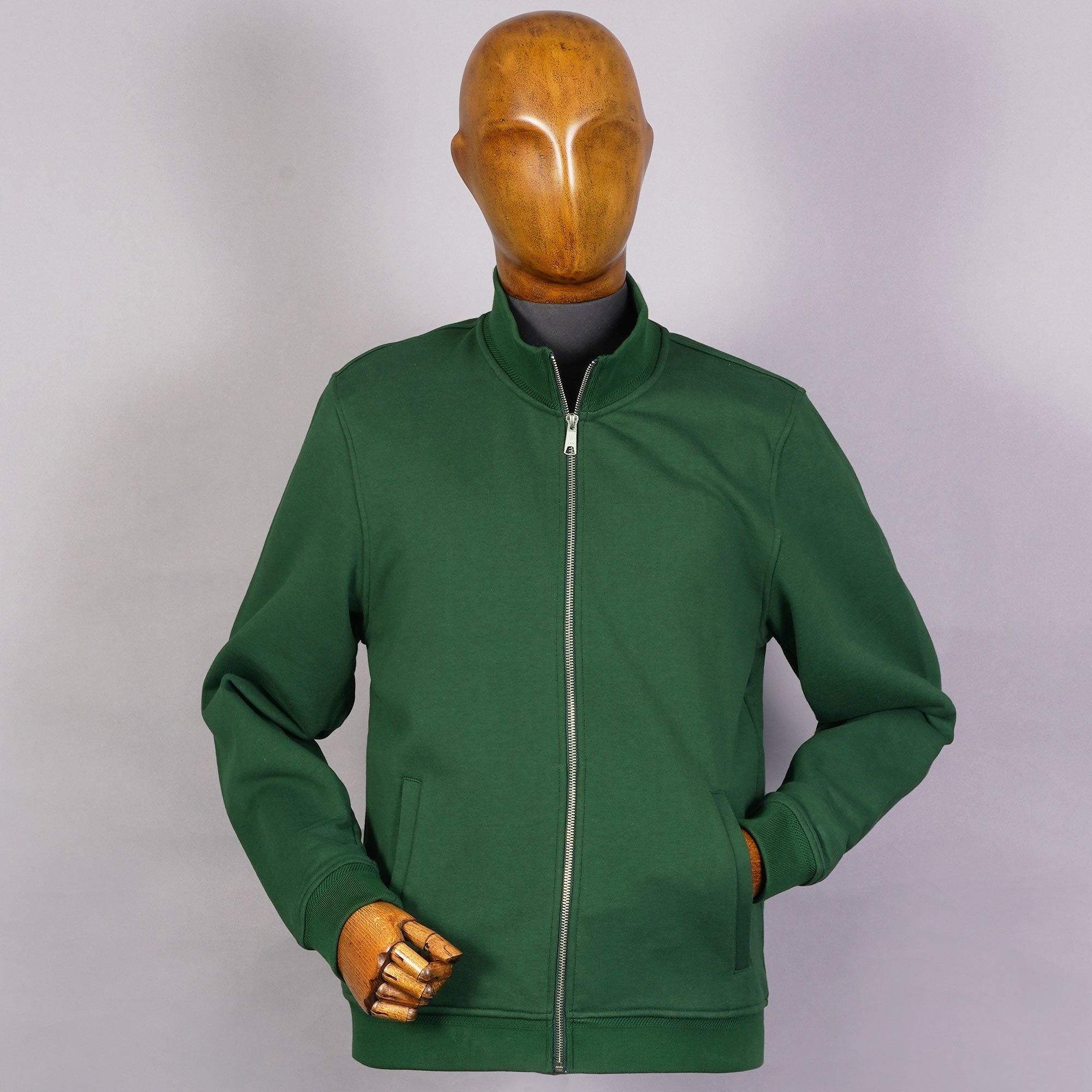 None Of The Above Henry Track Top - Kelly Green