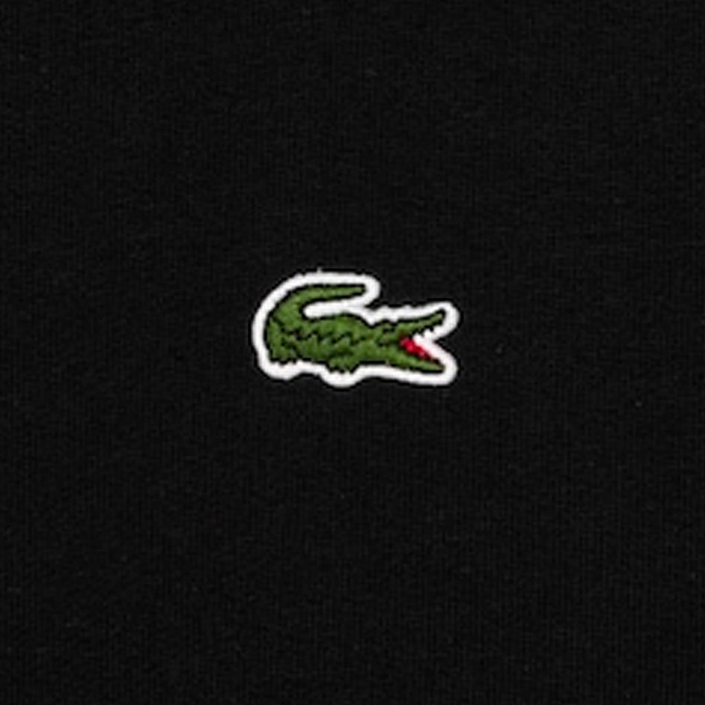 Lacoste Brushed Fleece Zipped Sweatshirt - Black