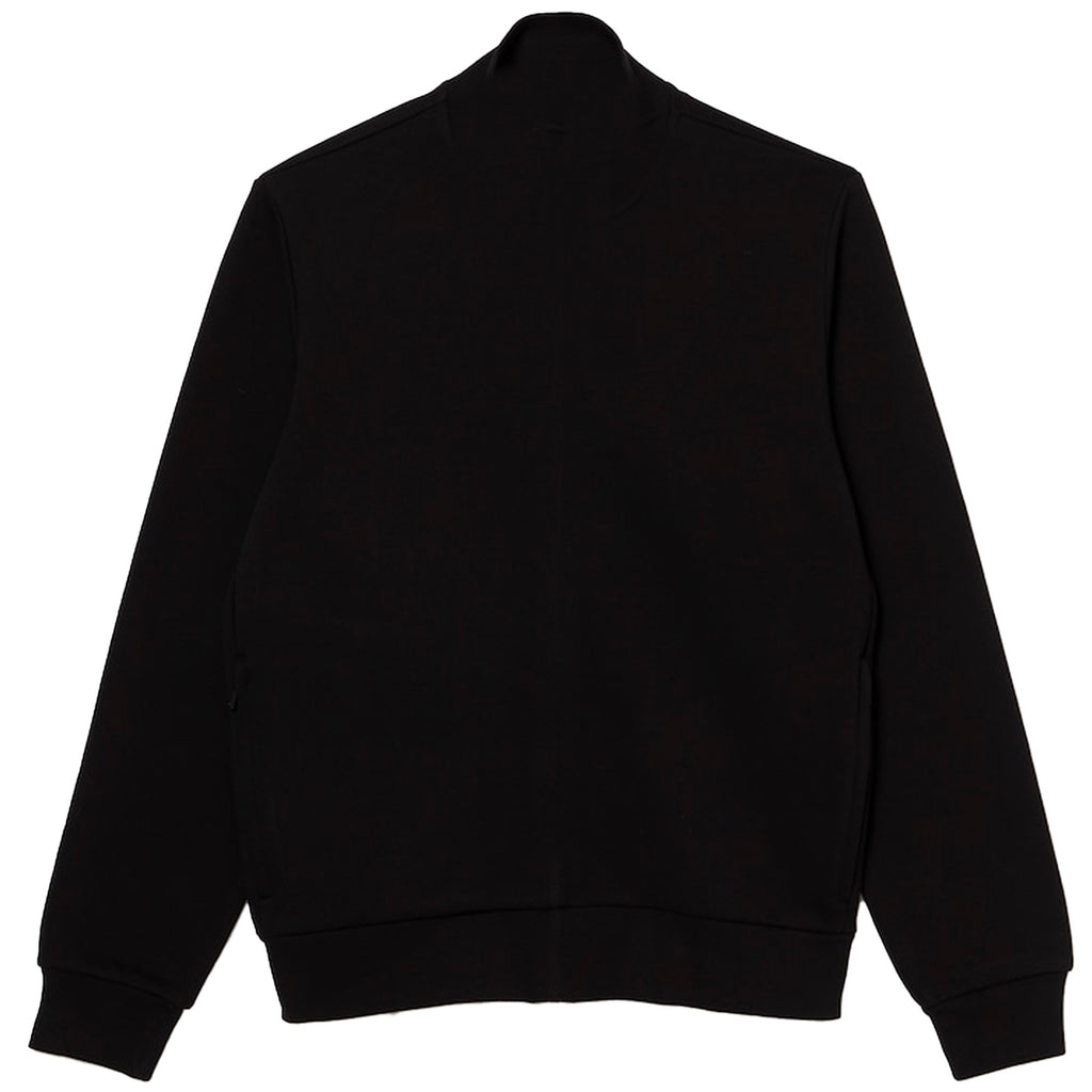 Lacoste Brushed Fleece Zipped Sweatshirt - Black