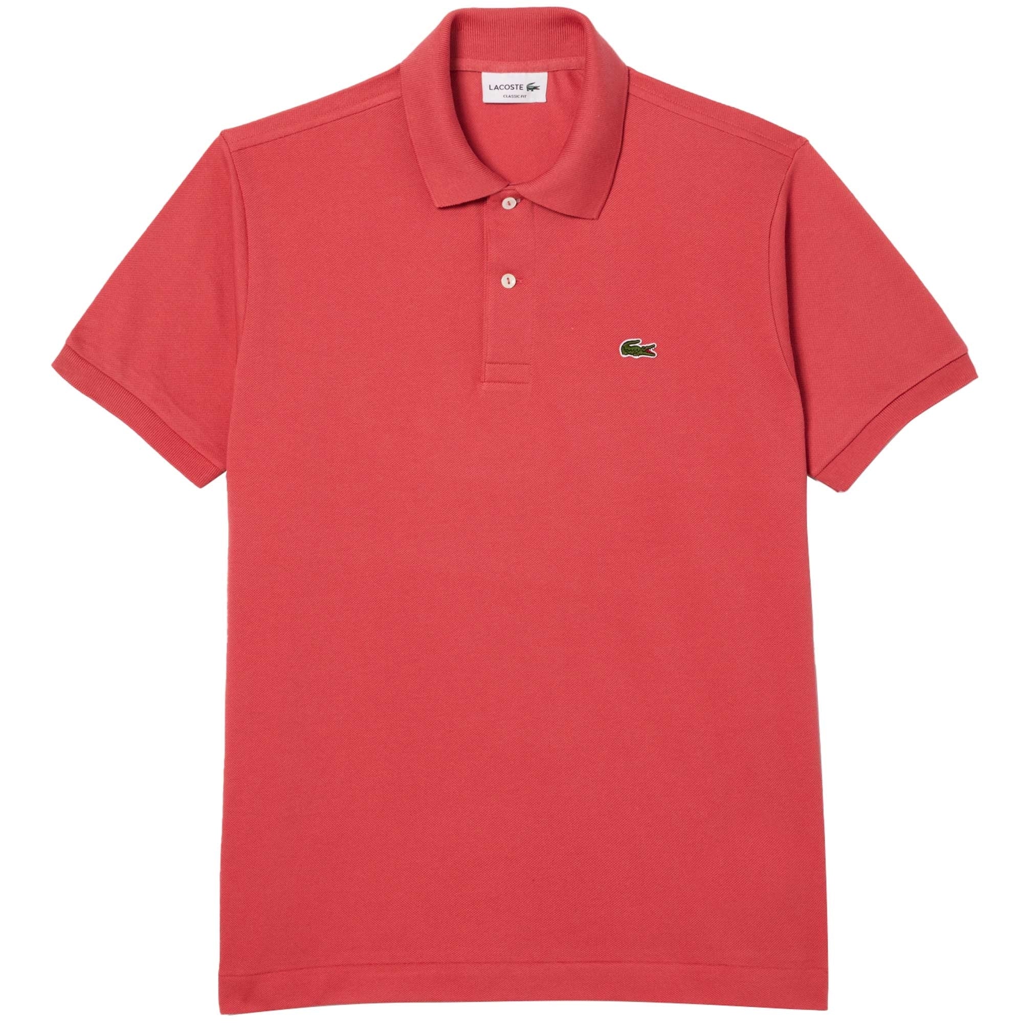Lacoste Classic Pique Polo Shirt - Rose